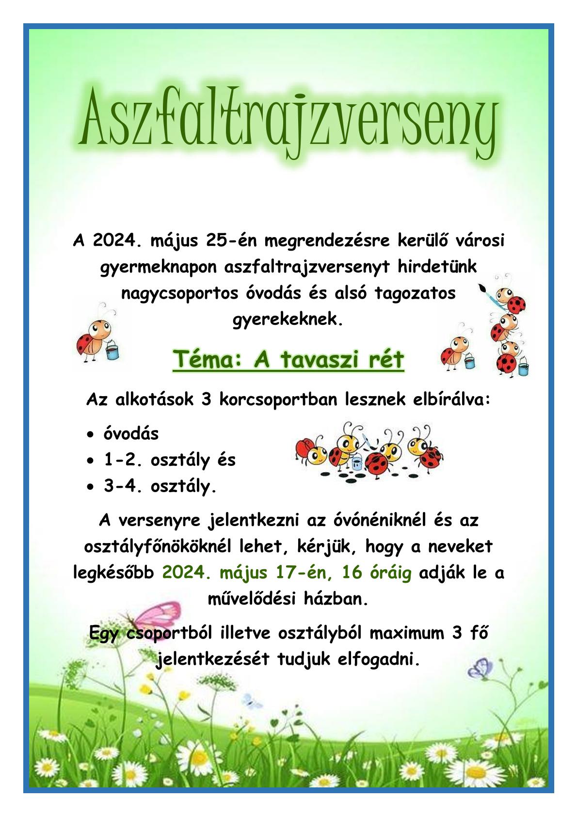 Aszfaltrajzverseny 2024